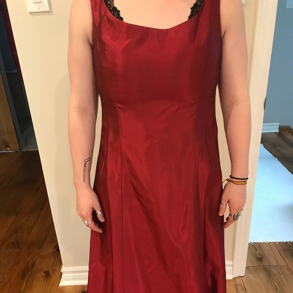 Formal floor length dress - Tafetta - Picture 1 of 9